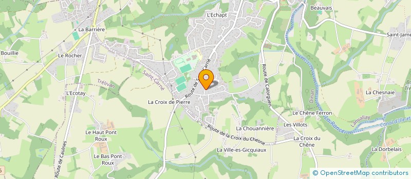 localisation de l'entreprise MADAME CARINE RIVOALLAN  DINAN