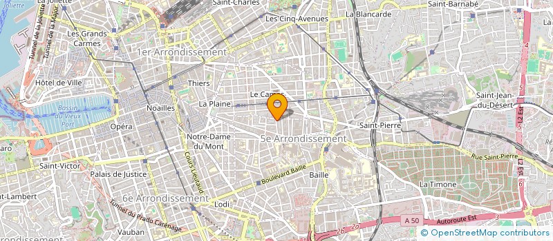 localisation de l'entreprise MADAME CARINE RODRIGO à MARSEILLE