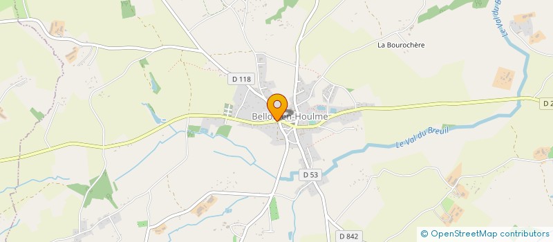 localisation de l'entreprise MADAME CARINE ROSEL à BELLOU-EN-HOULME