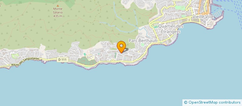 localisation de l'entreprise MADAME CARINE ROYER  AJACCIO