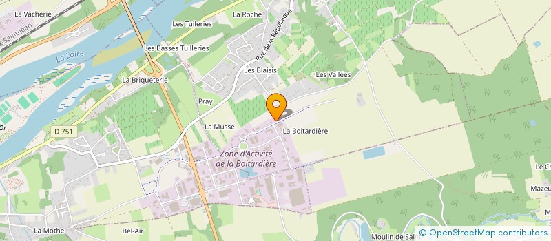 localisation de l'entreprise MADAME CARINE SAILLARD  CHARGE