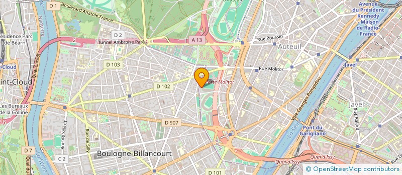 localisation de l'entreprise MADAME CARINE SANCHEZ  PARIS