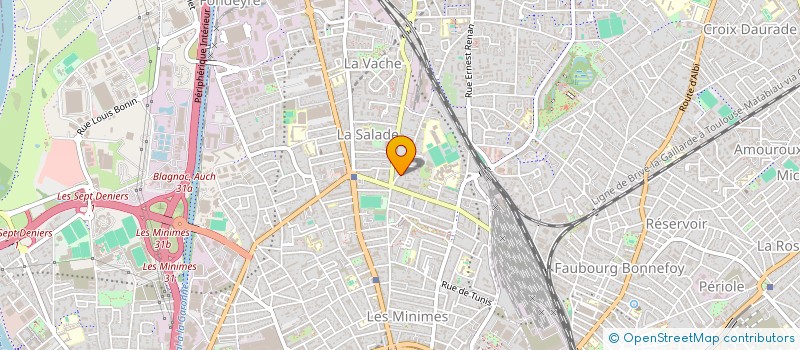 localisation de l'entreprise MADAME CARINE SANS à TOULOUSE