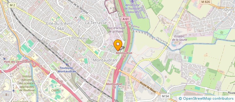 localisation de l'entreprise MADAME CARINE SANTACREU à TOULOUSE