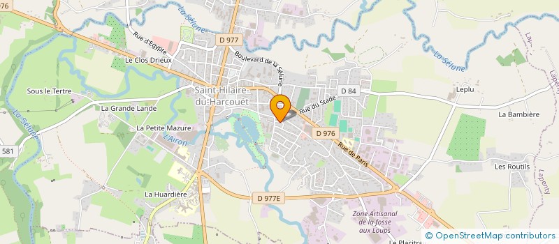 localisation de l'entreprise MADAME CARINE SARRAZIN  SAINT-HILAIRE-DU-HARCOUET