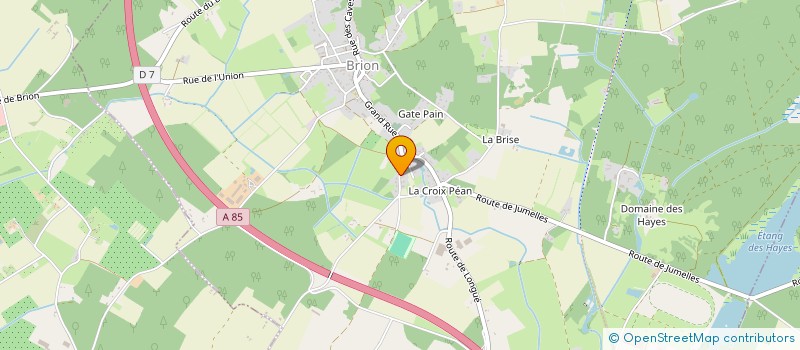 localisation de l'entreprise MADAME CARINE SAVARY à BRISSAC LOIRE AUBANCE