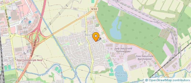 localisation de l'entreprise MADAME CARINE SCHAAF  REICHSTETT