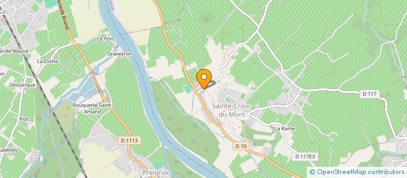 localisation de l'entreprise MADAME CARINE SCHANG  SAINTE-CROIX-DU-MONT