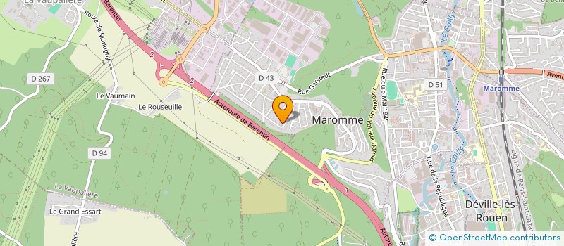 localisation de l'entreprise MADAME CARINE SCHNEIDER  MAROMME