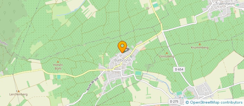 localisation de l'entreprise MADAME CARINE SCHWEITZER  TRAENHEIM