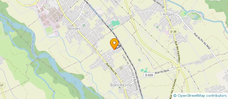 localisation de l'entreprise MADAME CARINE SERAFINI  BOEIL-BEZING