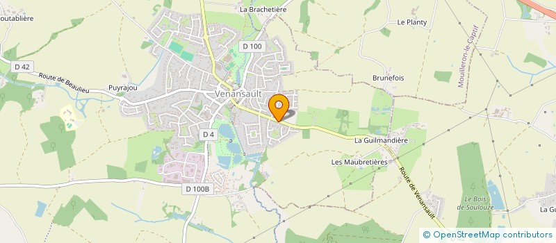 localisation de l'entreprise MADAME CARINE SEVERS  VENANSAULT