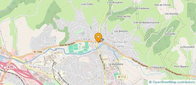 localisation de l'entreprise MADAME CARINE SIVACIYAN  L'ETRAT