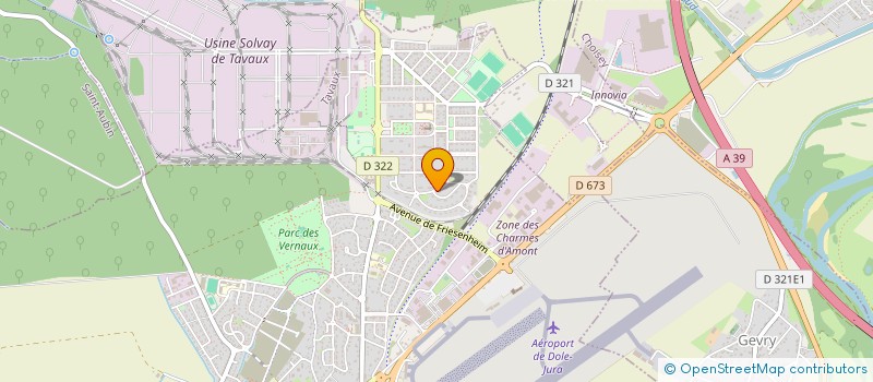 localisation de l'entreprise MADAME CARINE TAFOU DEBANA GAKIN WIMBE  TAVAUX