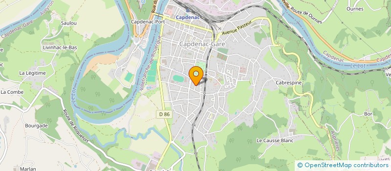 localisation de l'entreprise MADAME CARINE TERRIER  CAUSSE-ET-DIEGE