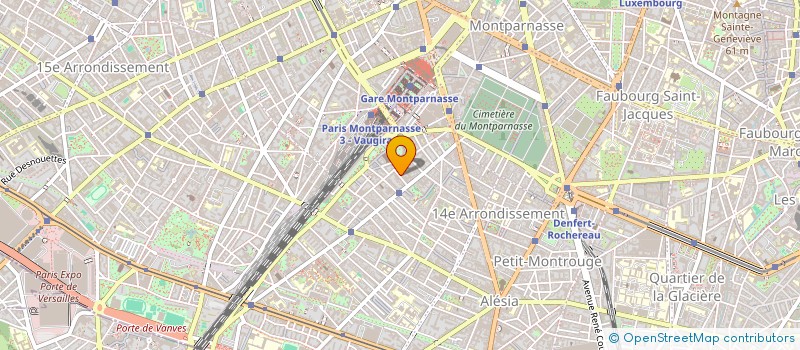 localisation de l'entreprise MADAME CARINE TISSOT  PARIS