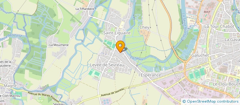 localisation de l'entreprise MADAME CARINE TOURBILLON à NIORT