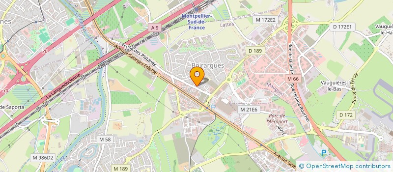 localisation de l'entreprise MADAME CARINE VANG à LATTES