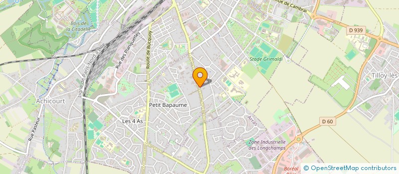 localisation de l'entreprise MADAME CARINE VASSEUR à ARRAS