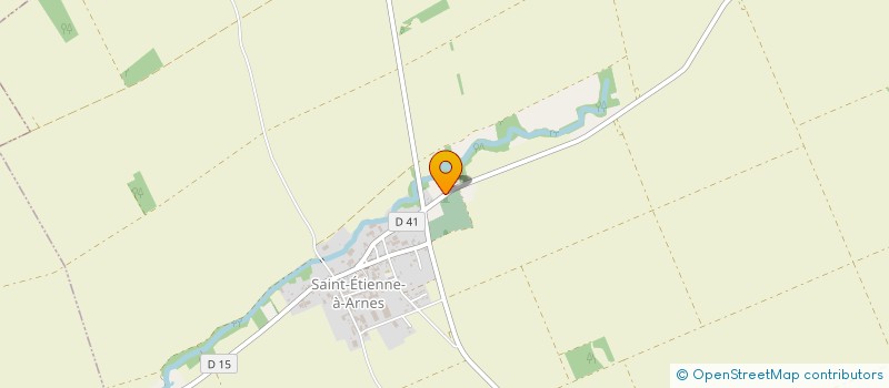 localisation de l'entreprise MADAME CARINE VEDANI  SAINT-ETIENNE-A-ARNES