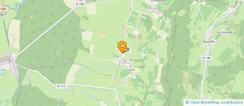 localisation de l'entreprise MADAME CARINE VERPILLOT  BRAY