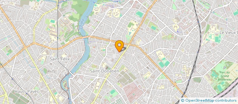 localisation de l'entreprise MADAME CARINE VON KRAUSE à NANTES