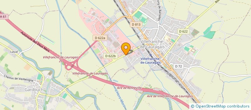 localisation de l'entreprise MADAME CARINE VOUILLAT  AVIGNONET-LAURAGAIS