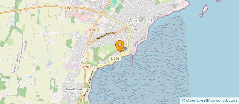 localisation de l'entreprise MADAME CARINE YAKA EPOH  CANCALE