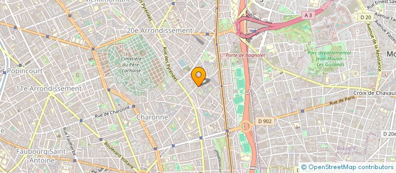 localisation de l'entreprise MADAME CARINE YANNIC  PARIS