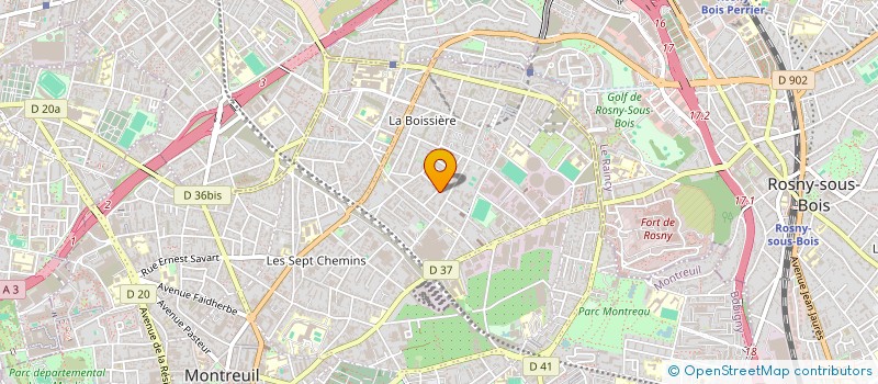localisation de l'entreprise MADAME CARINNE EMERY à MONTREUIL