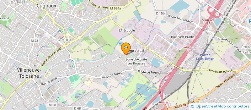 localisation de l'entreprise MADAME CARINNE FERRARA à VILLENEUVE-TOLOSANE