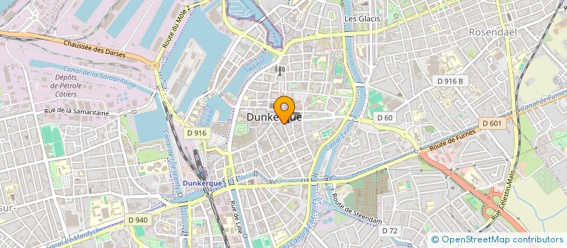 localisation de l'entreprise MADAME CARINNE PANNEQUIN à DUNKERQUE