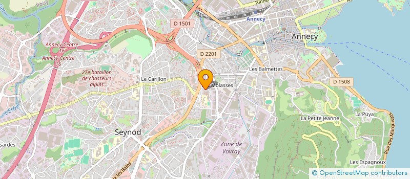 localisation de l'entreprise MADAME CARLA ABBONDANTE  ANNECY