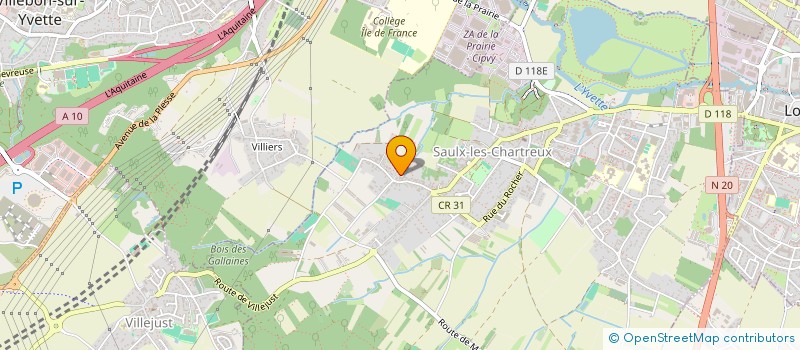 localisation de l'entreprise MADAME CARLA ABDELAZIZ  SAULX-LES-CHARTREUX
