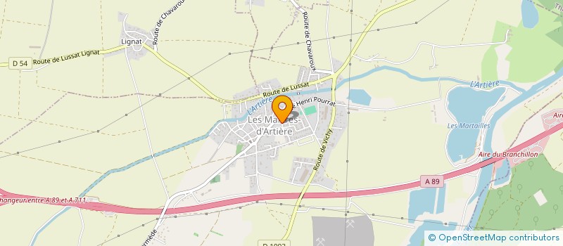 localisation de l'entreprise MADAME CARLA ALVES  LES MARTRES-D'ARTIERE