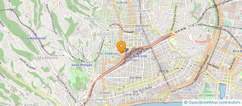 localisation de l'entreprise MADAME CARLA ALVES NETO à NICE