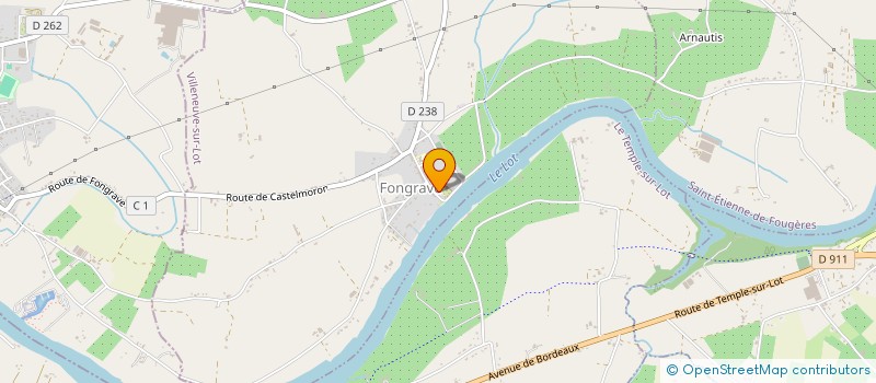 localisation de l'entreprise MADAME CARLA-AMY SAWBRIDGE  FONGRAVE