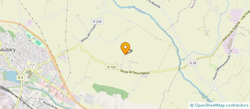 localisation de l'entreprise MADAME CARLA ANDREA NOBOA  CASTELNAUDARY