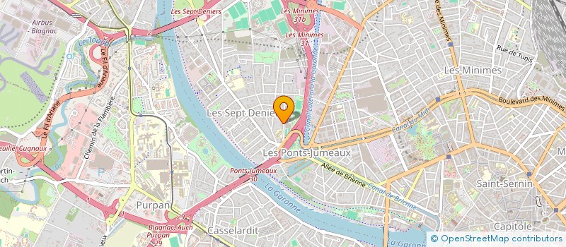 localisation de l'entreprise MADAME CARLA ANDRES à TOULOUSE