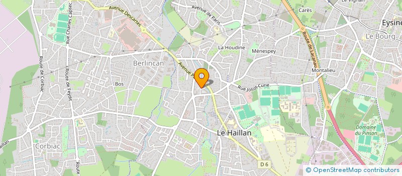 localisation de l'entreprise MADAME CARLA ARBEZ  LE HAILLAN