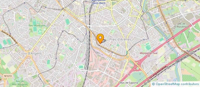 localisation de l'entreprise MADAME CARLA ASTIE à MONTPELLIER