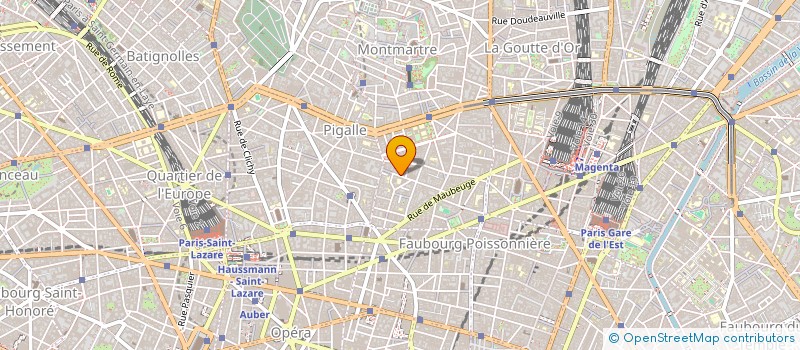 localisation de l'entreprise MADAME CARLA AUBINEAU  PARIS