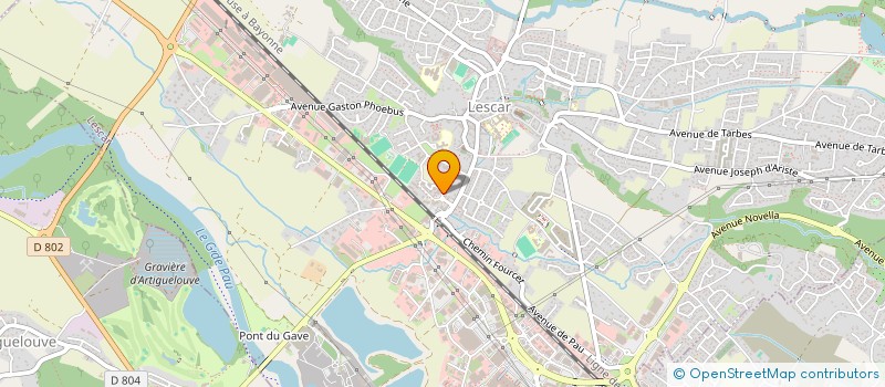 localisation de l'entreprise MADAME CARLA AUE  LESCAR