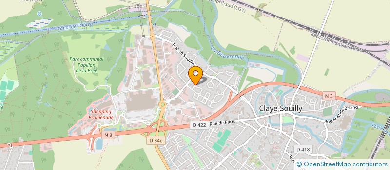 localisation de l'entreprise MADAME CARLA AUF DEM BRINKE  CLAYE-SOUILLY