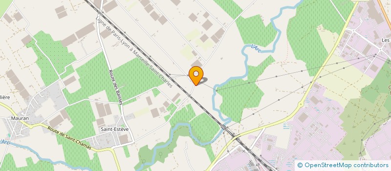 localisation de l'entreprise MADAME CARLA AVRIL  BERRE-L'ETANG