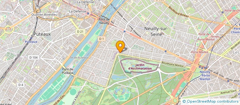 localisation de l'entreprise MADAME CARLA BELLITY à NEUILLY-SUR-SEINE