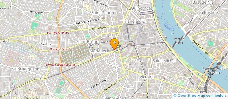 localisation de l'entreprise MADAME CARLA BENZONI  BORDEAUX