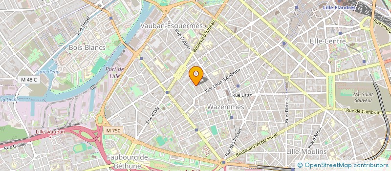 localisation de l'entreprise MADAME CARLA BERNARD à LILLE