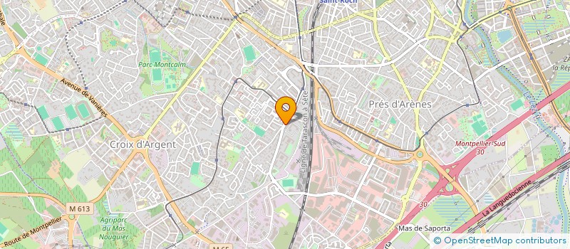 localisation de l'entreprise MADAME CARLA BEVIA  MONTPELLIER