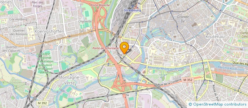 localisation de l'entreprise MADAME CARLA BOCHU à STRASBOURG